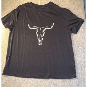 SHEIN Women’s Black Skull Graphic Tshirt Size 0XL